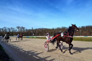 Trabrennbahn Gelsenkirchen Feldmark im März 2022