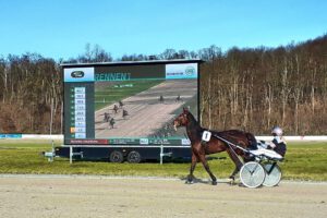 Trabrennbahn Gelsenkirchen Feldmark im März 2022