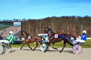 Trabrennbahn Gelsenkirchen Feldmark im März 2022