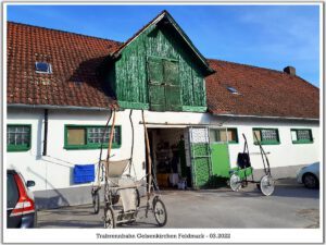 Trabrennbahn Gelsenkirchen Feldmark im März 2022