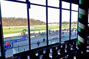 Trabrennbahn Gelsenkirchen Feldmark im März 2022