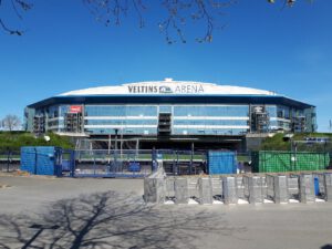 Die Veltins Arena - Die Heimat von Schalke 04 im April 2020