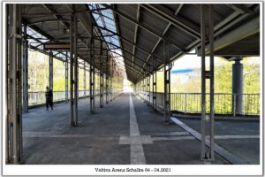 Die Veltins Arena - Die Heimat von Schalke 04 im April 2021