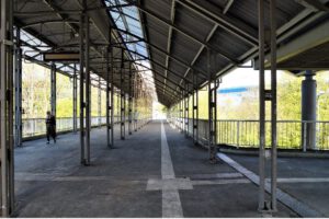 Die Veltins Arena - Die Heimat von Schalke 04 im April 2021