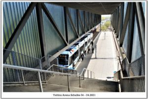 Die Veltins Arena - Die Heimat von Schalke 04 im April 2021