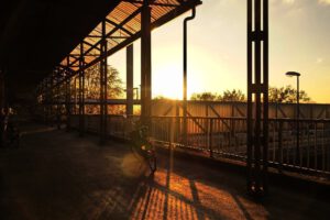 Die Veltins Arena - Die Heimat von Schalke 04 im April 2021