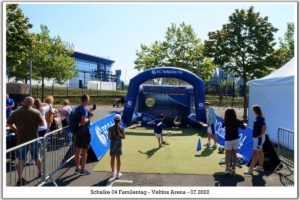 Die Veltins Arena - Die Heimat von Schalke 04 im Juli 2022