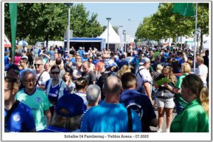 Die Veltins Arena - Die Heimat von Schalke 04 im Juli 2022