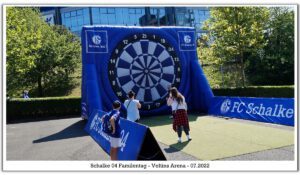 Die Veltins Arena - Die Heimat von Schalke 04 im Juli 2022