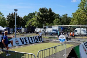Die Veltins Arena - Die Heimat von Schalke 04 im Juli 2022