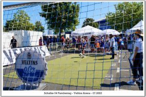 Die Veltins Arena - Die Heimat von Schalke 04 im Juli 2022