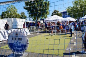 Die Veltins Arena - Die Heimat von Schalke 04 im Juli 2022