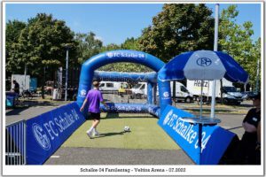 Die Veltins Arena - Die Heimat von Schalke 04 im Juli 2022