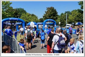 Die Veltins Arena - Die Heimat von Schalke 04 im Juli 2022