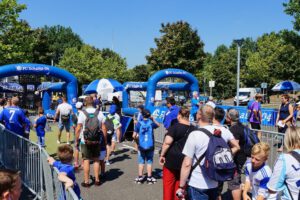Die Veltins Arena - Die Heimat von Schalke 04 im Juli 2022
