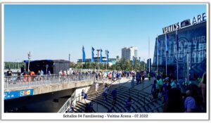 Die Veltins Arena - Die Heimat von Schalke 04 im Juli 2022