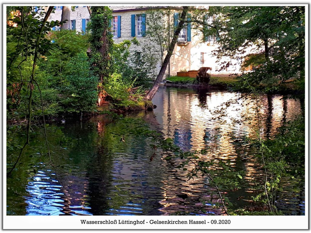 Das Wasserschloss Lüttinghof in Gelsenkirchen Hassel