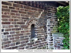 Wasserschloss Lüttinghof in Gelsenkirchen Hassel im September 2020