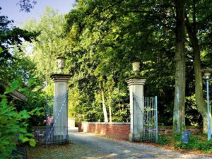 Wasserschloss Lüttinghof in Gelsenkirchen Hassel im September 2020