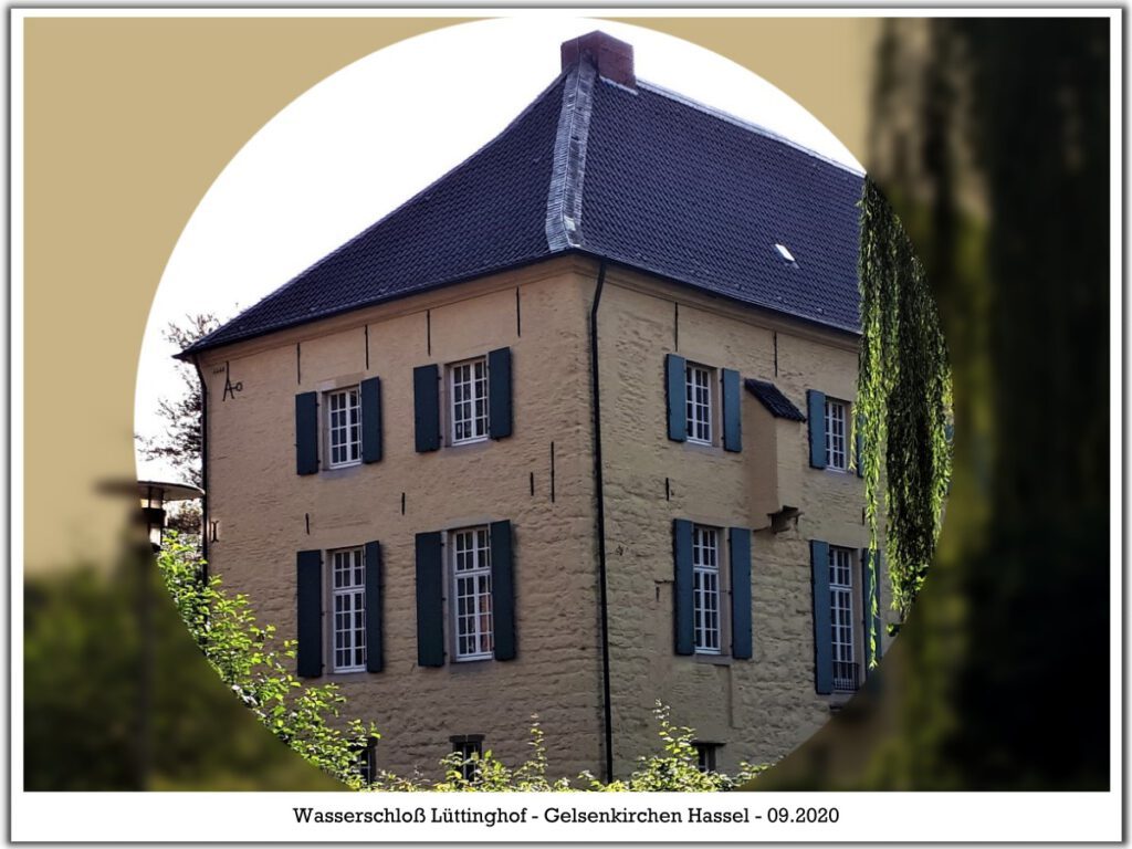 Das Wasserschloss Lüttinghof in Gelsenkirchen Hassel