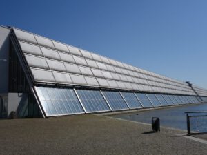 Der Wissenschaftspark in Gelsenkirchen Ückendorf im April 2020