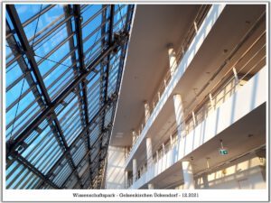 Der Wissenschaftspark in Gelsenkirchen Ückendorf im Dezember 2021