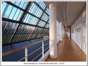 Der Wissenschaftspark in Gelsenkirchen Ückendorf im Dezember 2021