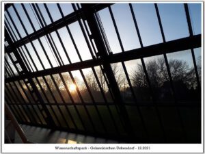 Der Wissenschaftspark in Gelsenkirchen Ückendorf im Dezember 2021