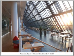 Der Wissenschaftspark in Gelsenkirchen Ückendorf im Dezember 2021