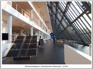 Der Wissenschaftspark in Gelsenkirchen Ückendorf im Dezember 2021