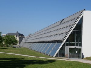 Der Wissenschaftspark in Gelsenkirchen Ückendorf im April 2020