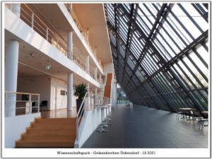 Der Wissenschaftspark in Gelsenkirchen Ückendorf im Dezember 2021