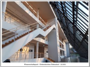 Der Wissenschaftspark in Gelsenkirchen Ückendorf im Dezember 2021