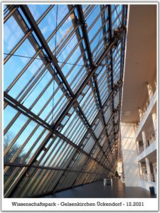 Der Wissenschaftspark in Gelsenkirchen Ückendorf im Dezember 2021