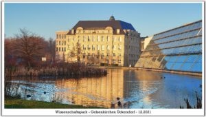 Der Wissenschaftspark in Gelsenkirchen Ückendorf im Dezember 2021