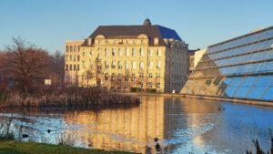 Der Wissenschaftspark in Gelsenkirchen Ückendorf im Dezember 2021