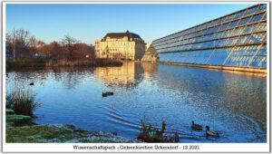 Der Wissenschaftspark in Gelsenkirchen Ückendorf im Dezember 2021