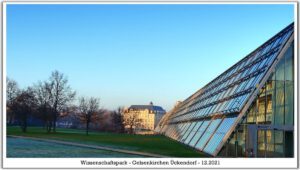 Der Wissenschaftspark in Gelsenkirchen Ückendorf im Dezember 2021