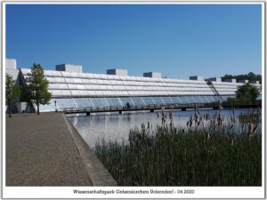 Der Wissenschaftspark in Gelsenkirchen Ückendorf im April 2020