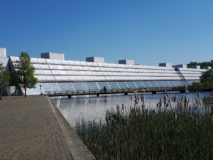 Der Wissenschaftspark in Gelsenkirchen Ückendorf im April 2020