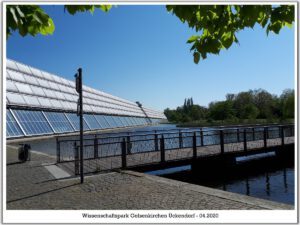 Der Wissenschaftspark in Gelsenkirchen Ückendorf im April 2020