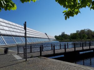 Der Wissenschaftspark in Gelsenkirchen Ückendorf im April 2020