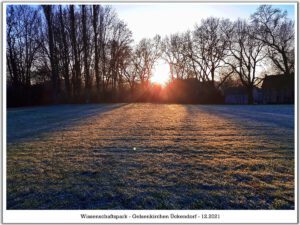 Der Wissenschaftspark in Gelsenkirchen Ückendorf im Dezember 2021