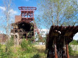 Die Zeche Consolidation in Gelsenkirchen Bismarck im August 2020