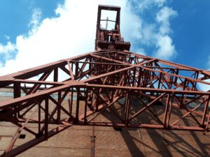 Die Zeche Consolidation in Gelsenkirchen Bismarck im August 2020