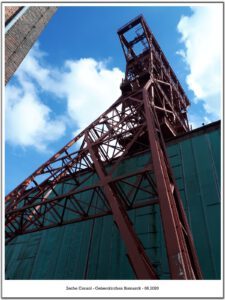 Die Zeche Consolidation in Gelsenkirchen Bismarck im August 2020