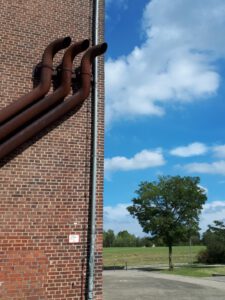 Die Zeche Consolidation in Gelsenkirchen Bismarck im August 2020