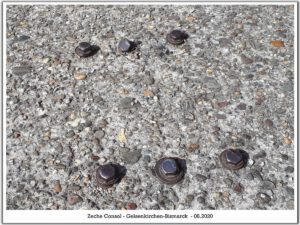 Die Zeche Consolidation in Gelsenkirchen Bismarck im August 2020