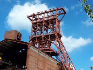 Die Zeche Consolidation in Gelsenkirchen Bismarck im August 2020