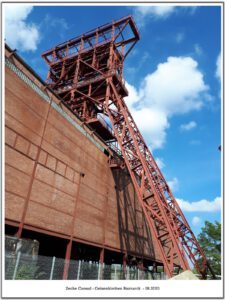 Die Zeche Consolidation in Gelsenkirchen Bismarck im August 2020